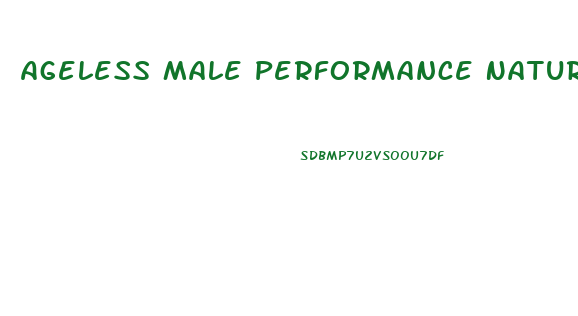 Ageless Male Performance Natural Male Enhancement