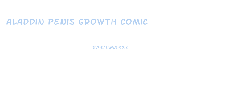 Aladdin Penis Growth Comic