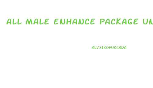 All Male Enhance Package Underwear