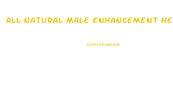 All Natural Male Enhancement Herbs