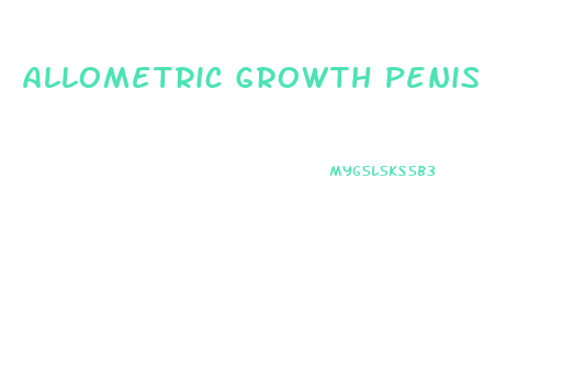 Allometric Growth Penis