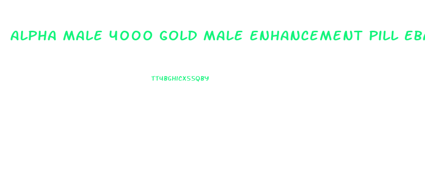 Alpha Male 4000 Gold Male Enhancement Pill Ebay