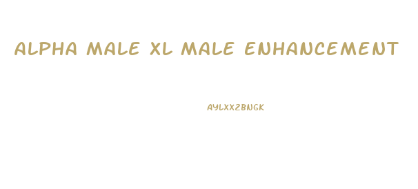 Alpha Male Xl Male Enhancement