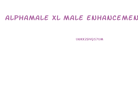 Alphamale Xl Male Enhancement