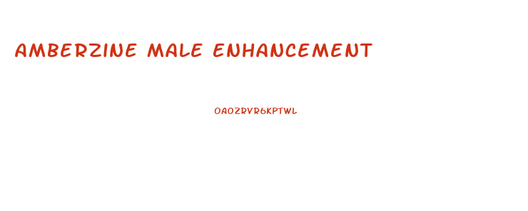 Amberzine Male Enhancement