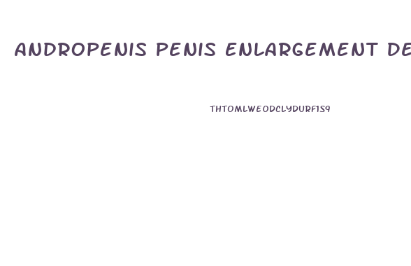 Andropenis Penis Enlargement Device Video