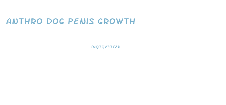 Anthro Dog Penis Growth