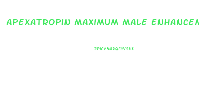 Apexatropin Maximum Male Enhancement Formula