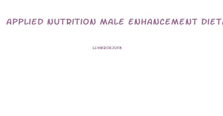 Applied Nutrition Male Enhancement Dietary Supplement Liquid Soft Gels