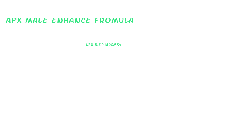 Apx Male Enhance Fromula