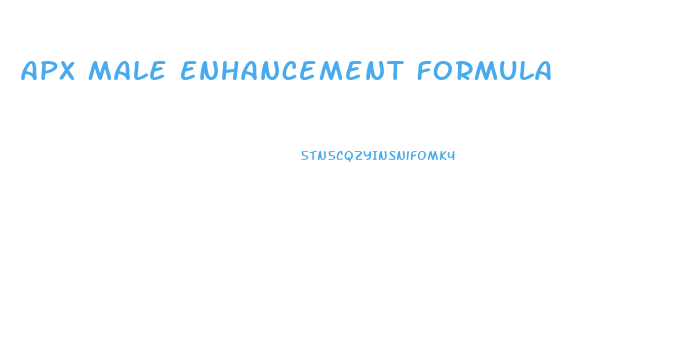 Apx Male Enhancement Formula