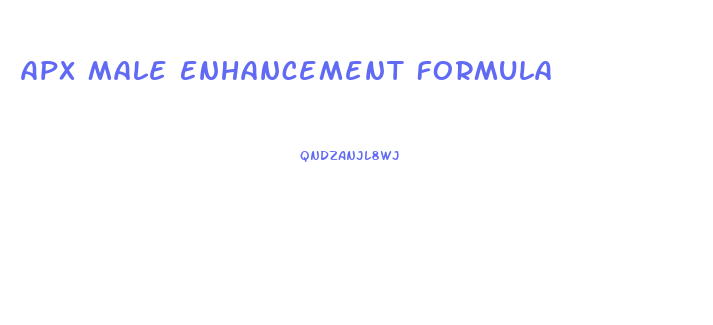 Apx Male Enhancement Formula