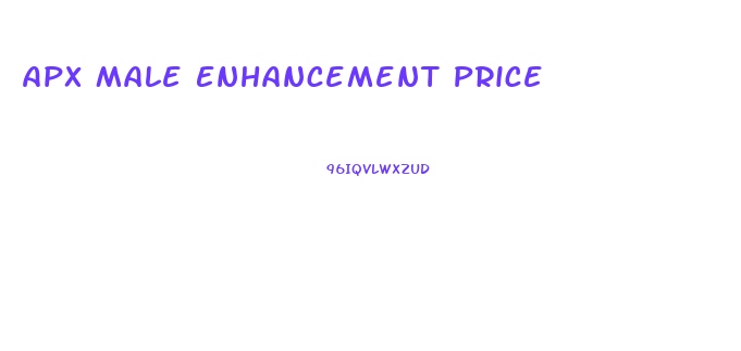 Apx Male Enhancement Price