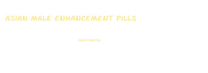 Asian Male Enhancement Pills