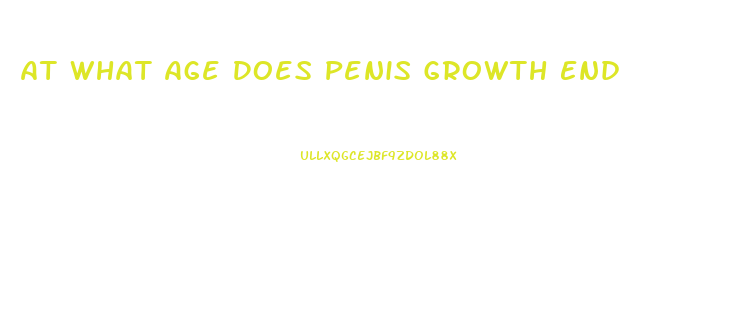 At What Age Does Penis Growth End