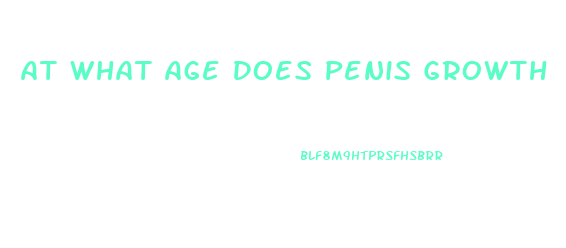 At What Age Does Penis Growth