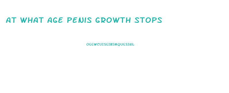 At What Age Penis Growth Stops