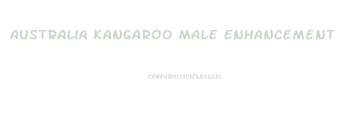 Australia Kangaroo Male Enhancement