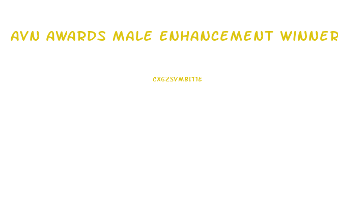 Avn Awards Male Enhancement Winner