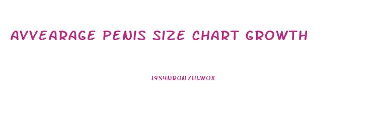 Avvearage Penis Size Chart Growth