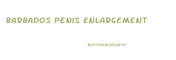 Barbados Penis Enlargement