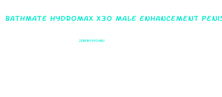 Bathmate Hydromax X30 Male Enhancement Penis Pump Blue