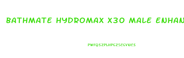 Bathmate Hydromax X30 Male Enhancement Penis Pump Blue