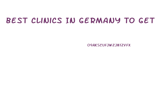 Best Clinics In Germany To Get Penis Enlargement