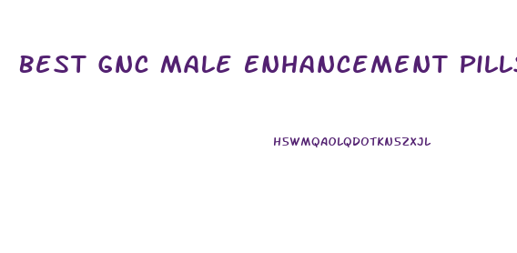 Best Gnc Male Enhancement Pills