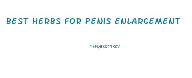 Best Herbs For Penis Enlargement