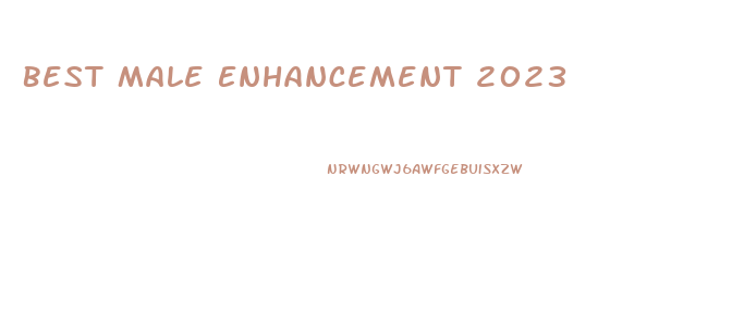 Best Male Enhancement 2023