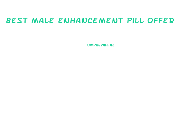 Best Male Enhancement Pill Offer