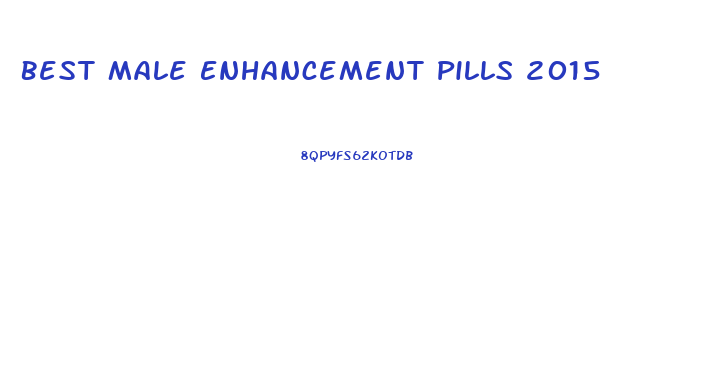 Best Male Enhancement Pills 2015