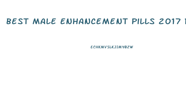 Best Male Enhancement Pills 2017 Reviews