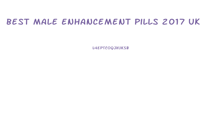 Best Male Enhancement Pills 2017 Uk