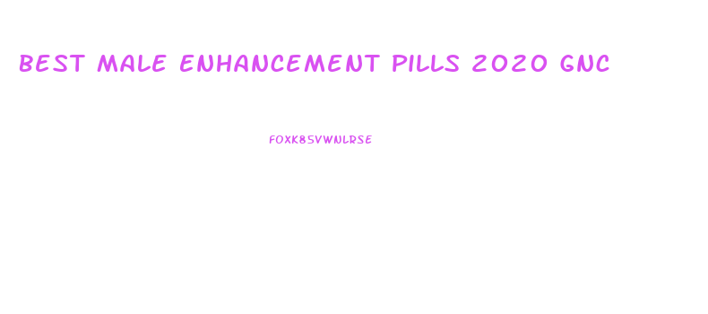 Best Male Enhancement Pills 2020 Gnc