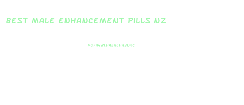 Best Male Enhancement Pills Nz