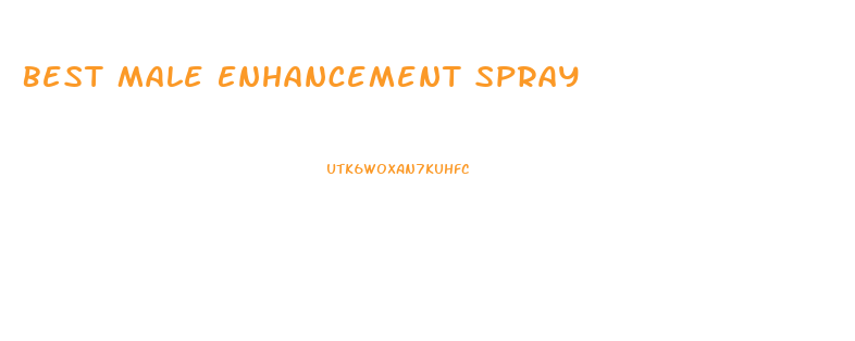 Best Male Enhancement Spray