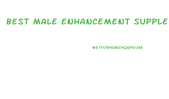 Best Male Enhancement Supplement Gnc