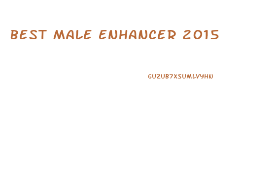 Best Male Enhancer 2015