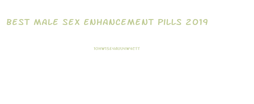 Best Male Sex Enhancement Pills 2019