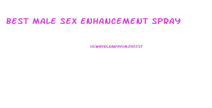 Best Male Sex Enhancement Spray