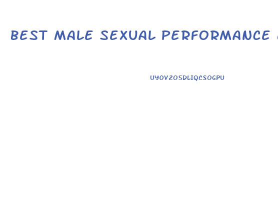 Best Male Sexual Performance Enhancer