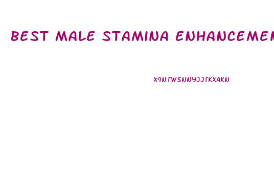 Best Male Stamina Enhancement