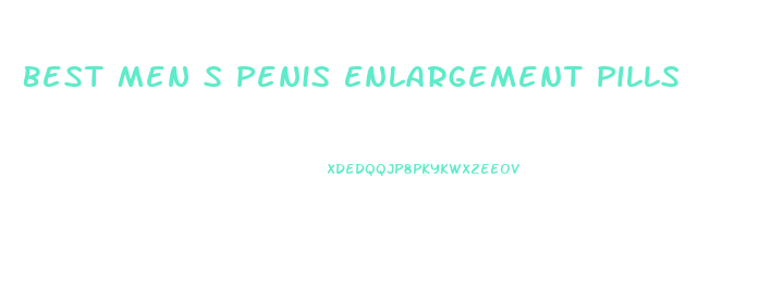 Best Men S Penis Enlargement Pills