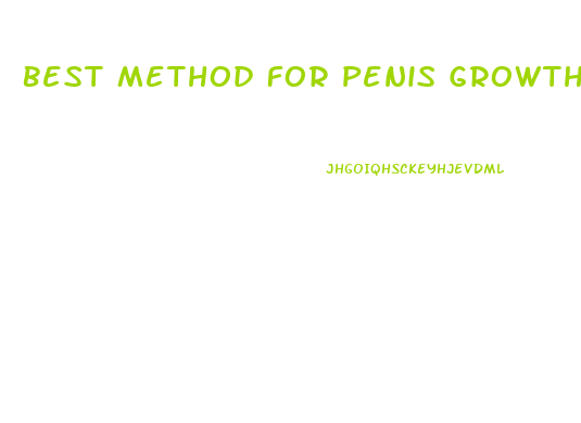 Best Method For Penis Growth