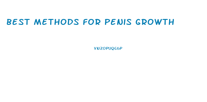 Best Methods For Penis Growth