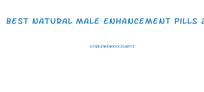 Best Natural Male Enhancement Pills 2012