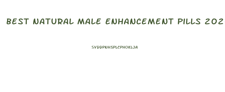 Best Natural Male Enhancement Pills 2020