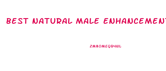 Best Natural Male Enhancement Products
